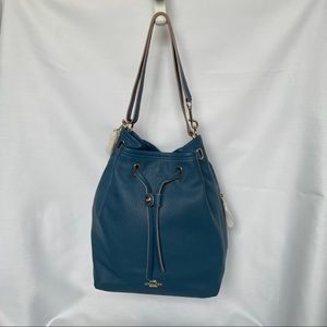 Coach drawstring bucket bag -  new